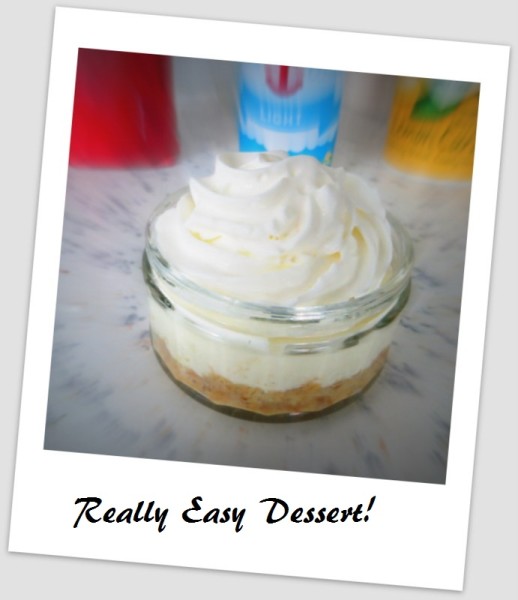 Really quick, easy and tasty dessert!