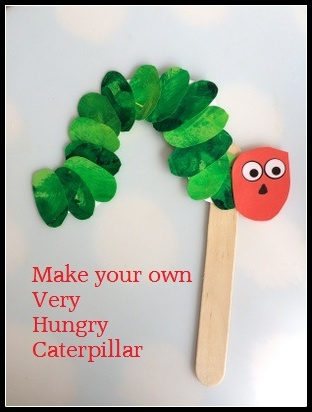 How to make your own very hungry caterpillar